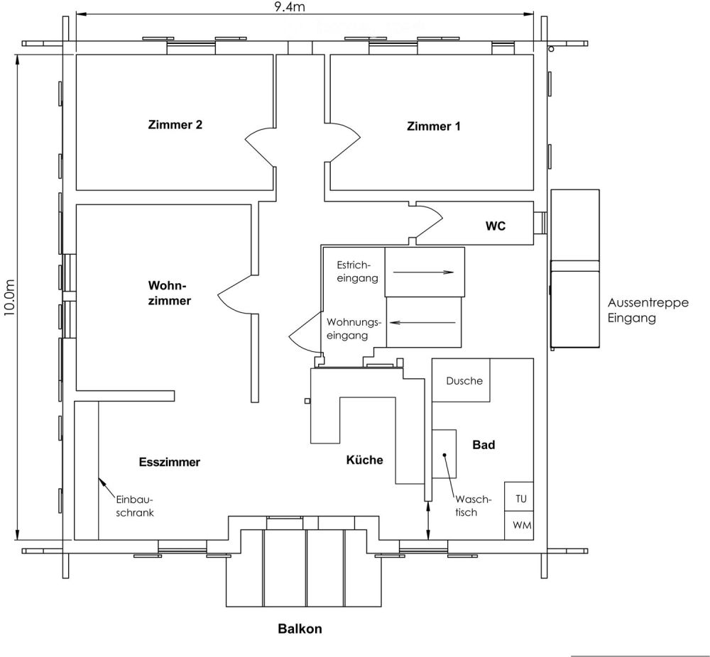Erstbezug nach Sanierung: Charmante 3.5-Zi.-Wohnung - Bild 2