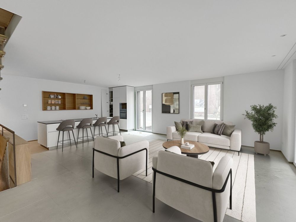 Grosszügige Neubau-Gartenwohnung mit viel Platz, Licht und Privatsphäre – Erstvermietung - Bild 2