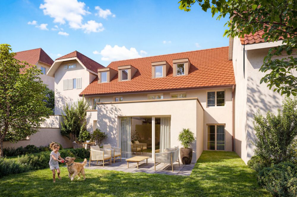 Neu- bzw. Umbau Doppeleinfamilienhaus in Zwingen - Bild 1