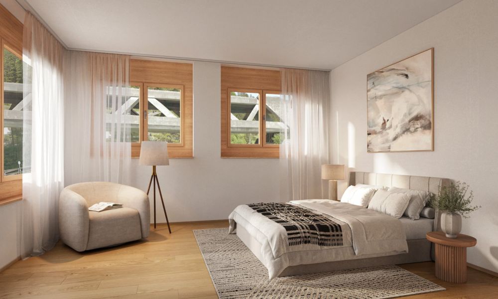 Erstvermietung in Klosters – modernes Wohnen mit alpinem Charme - Bild 5
