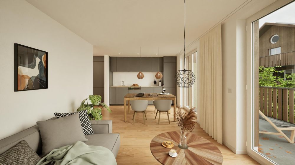 4.5 Zimmerwohnung in Eschikofen - Bild 2