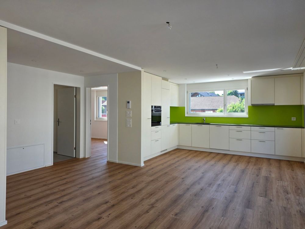 Erstvermietung  Moderne 4.5-Zimmer-Neubauwohnung - Wohnüche