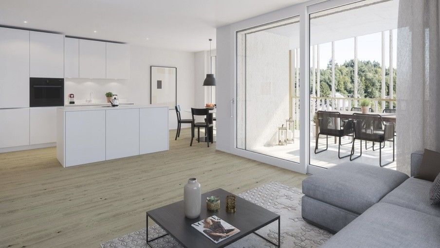 Moderne Attikawohnung im Neubau 2.5- Zimmer - Bild 1