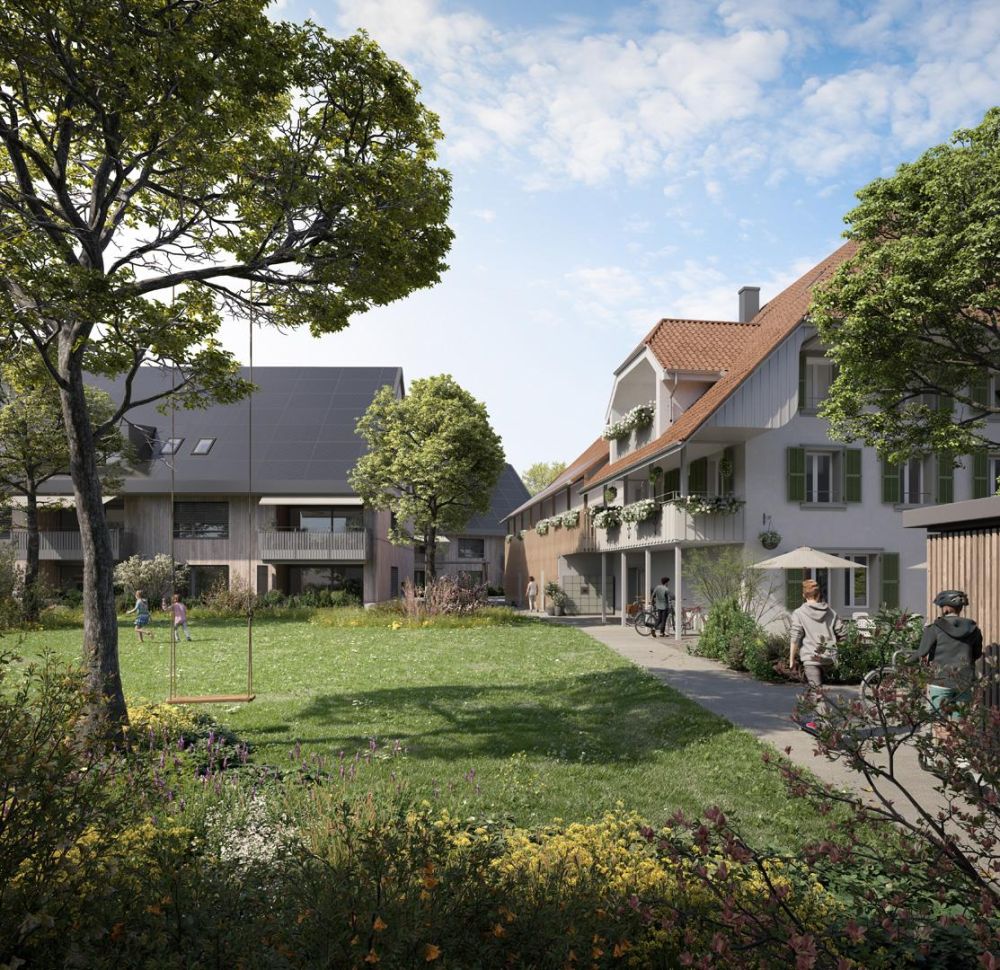 2.5 Zimmerwohnung in Worben - Bild 5