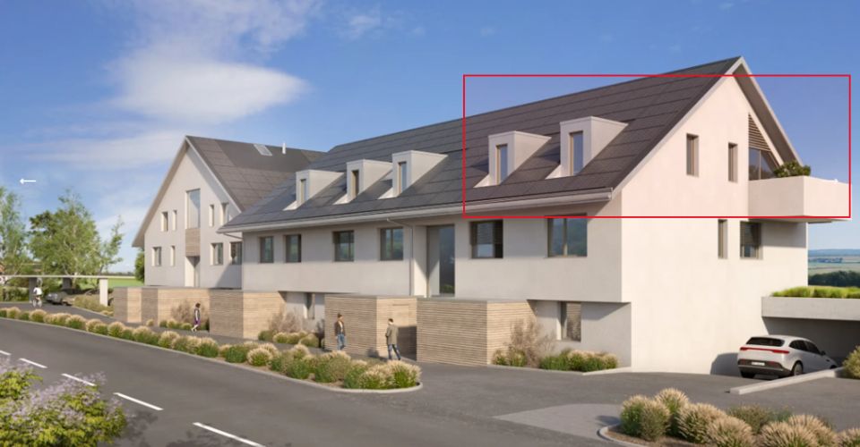 Magnifique de 3.5 pièces neuf à Allens - Attique - image - 6