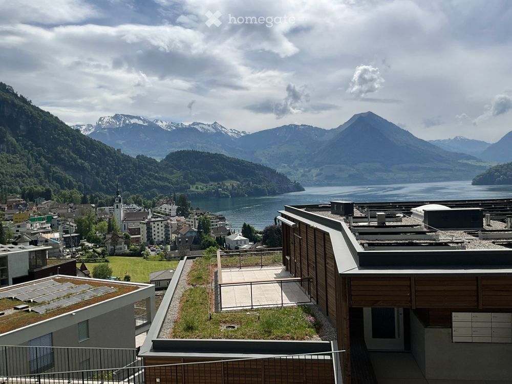 SÜDSICHT - Neubau-Erstbezug an unverbaubarer, sonniger Hanglage mit grandioser Seesicht - Bild 5