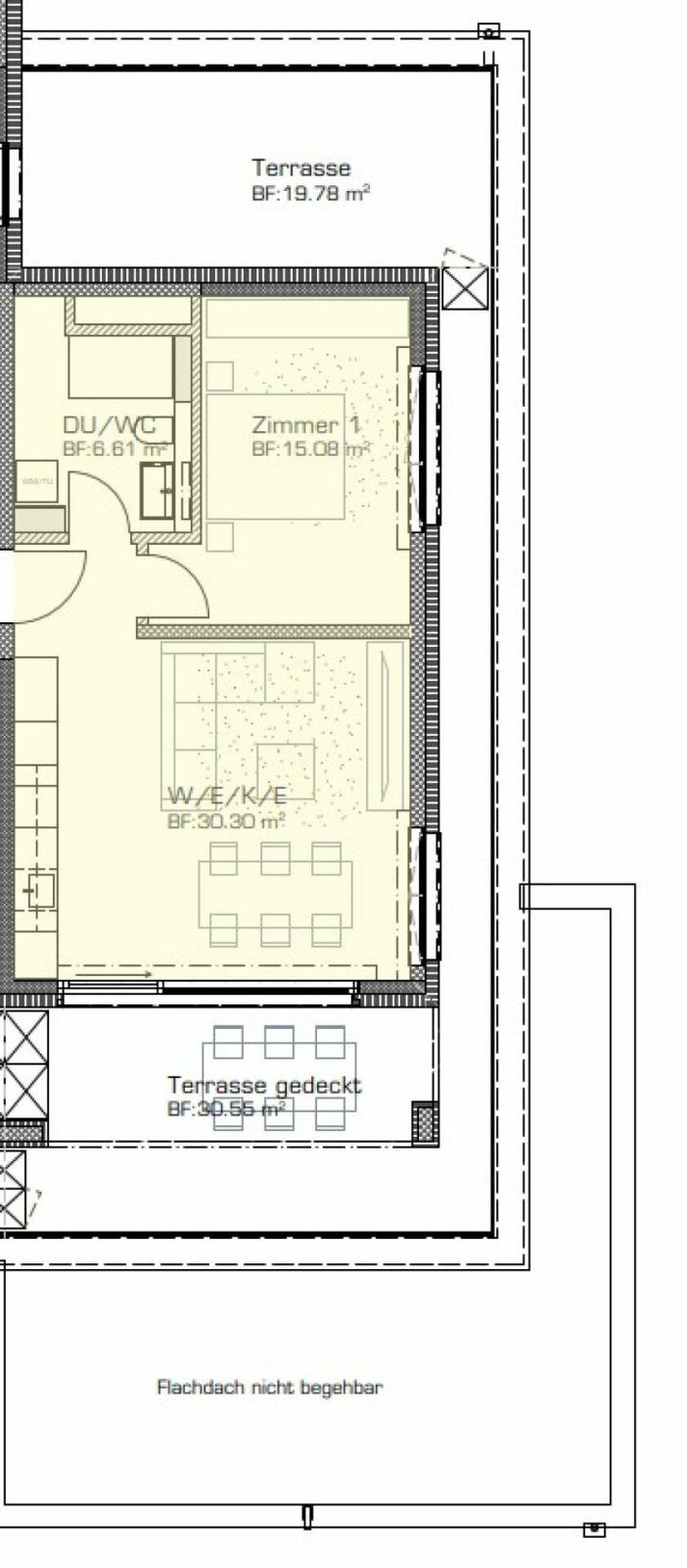 Erstvermietung: 2.5-Zimmer-Attikawohnung mit Bergblick - Bild 12