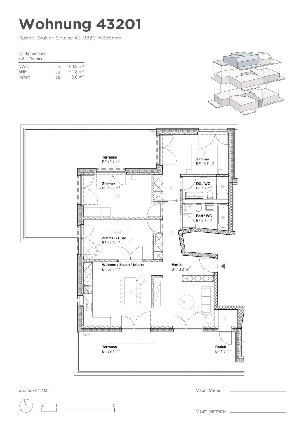 Prächtige 4.5-Zimmer-Wohnung mit Seesicht - Bild 13