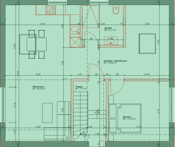 2.5 Zimmer - Dachwohnung zu vermieten - Bild 6