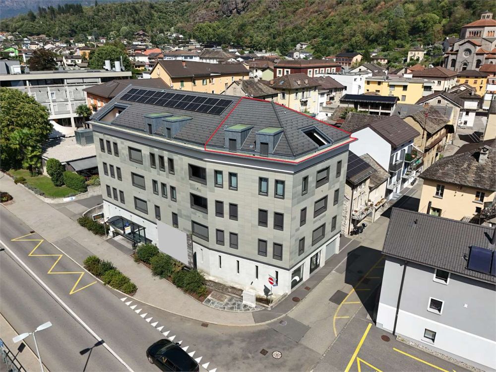 Mansardato Attico 3.5 locali - Ascensore diretto in casa - No conguagl - Bild 1