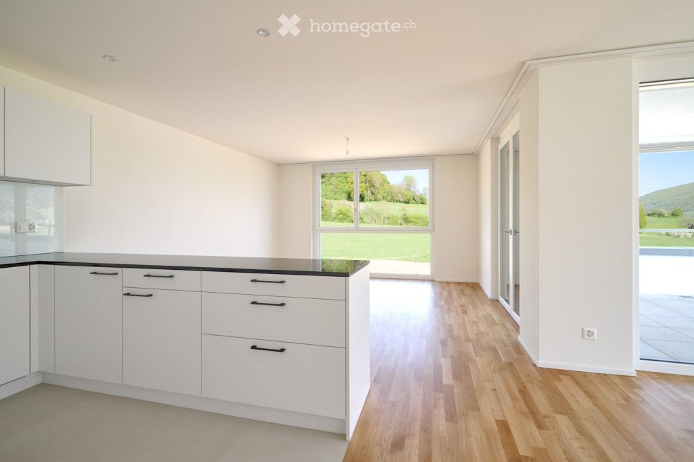4,5 Zimmer Neubauwohnung mit unverbaubarem Ausblick ins Grüne, in den Naturpark Thal - Bild 6