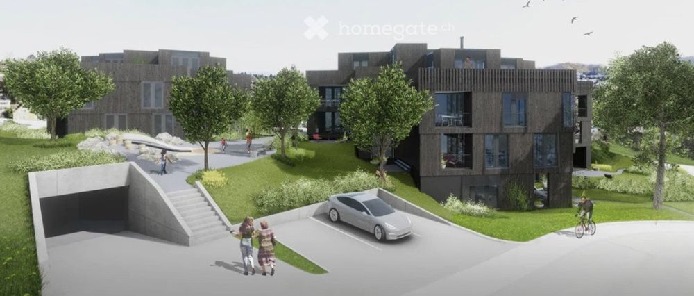 Moderne, helle 4.5-Zimmer-Wohnung in Neubau mit Weitsicht - Bild 2