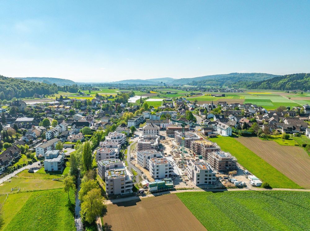 Neubauwohnung mit traumhafter Aussicht ins Grüne! - Bild 1
