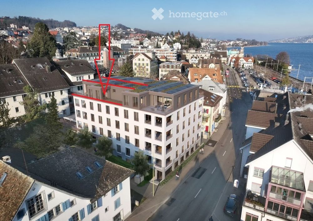 3.5 Zimmer-Neubau-Eigentums-Wohnung an der Seestrasse 23 in Wädenswil - Bild 2