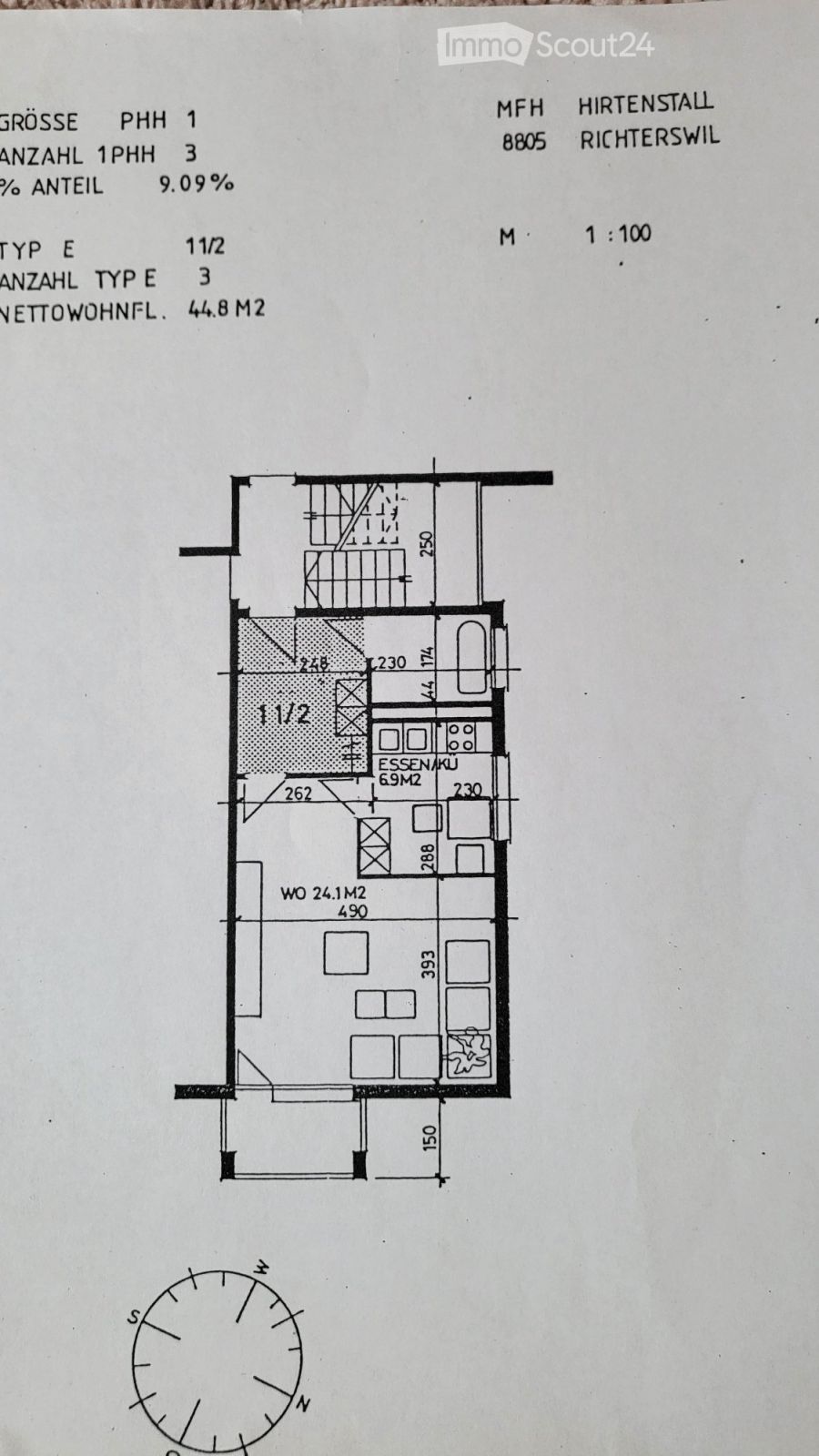 Charmante 1.5-Zimmer-Wohnung in Richterswil – Nähe See und Bahn - Bild 5