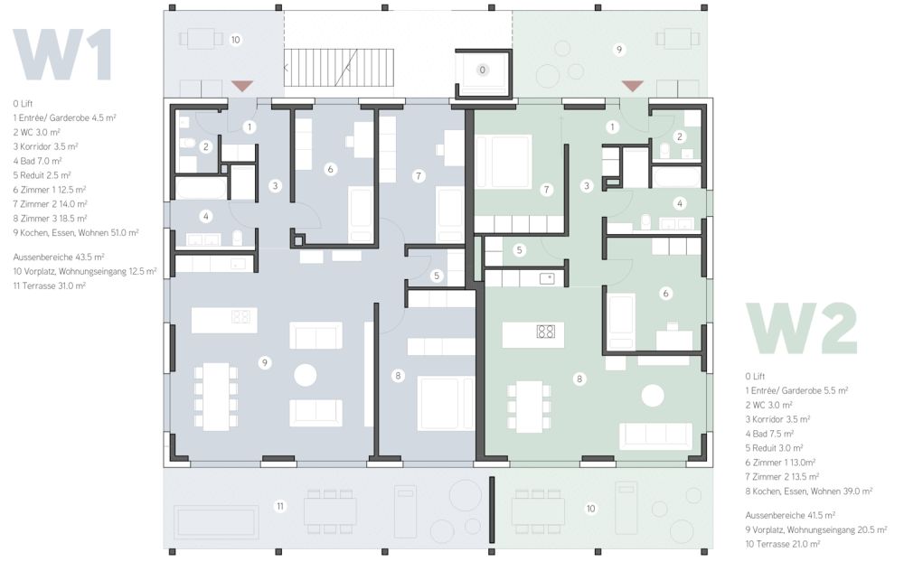 Moderne 4.5-Zimmer-Wohnung Westhöhe in Eschenz mit Seenähe - Bild 5
