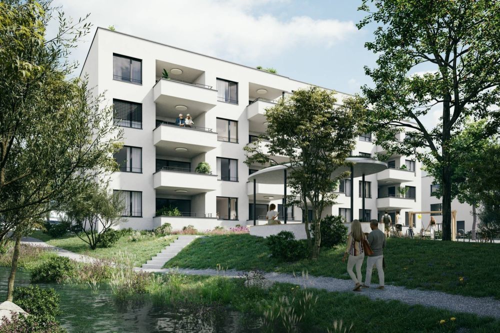 Exklusives Wohnen  2.5-Zimmer-Attikawohnung in 8967 Widen (Berikon) - Aussenansicht