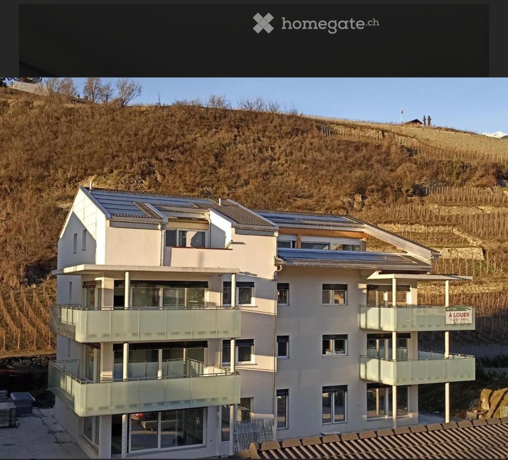 Appartement en terrasse à Conthey - Bild 1