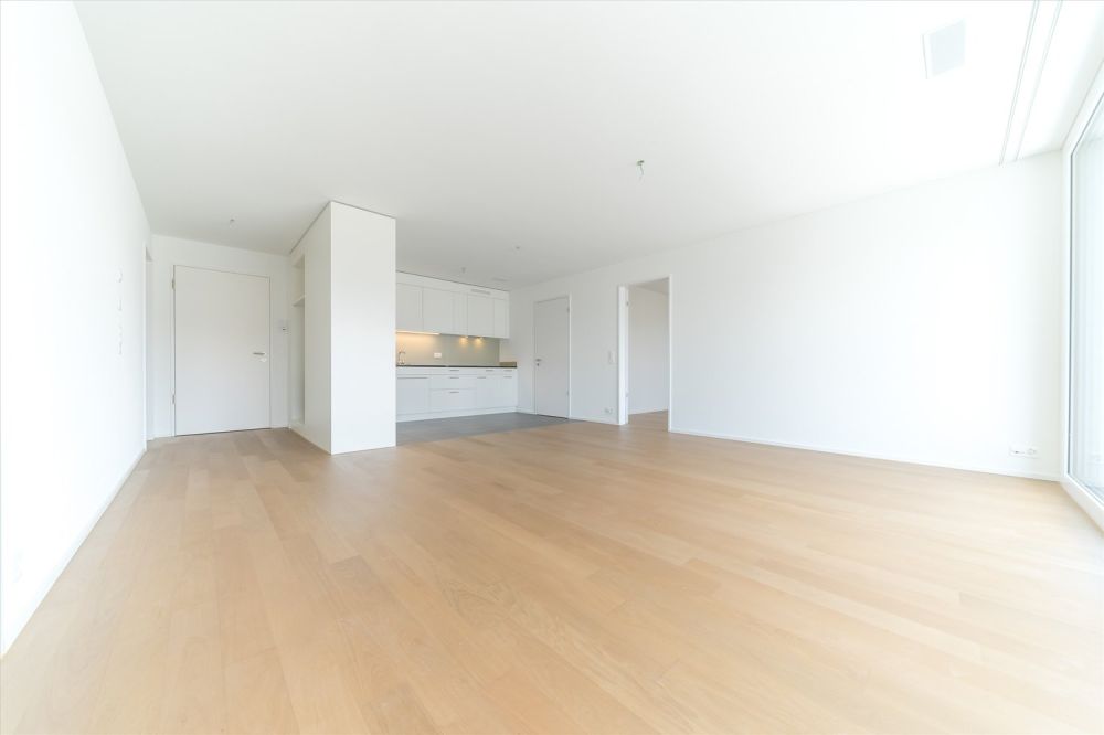 Topmoderne Wohnung direkt beim Bahnhof Suhr - Wohnzimmer