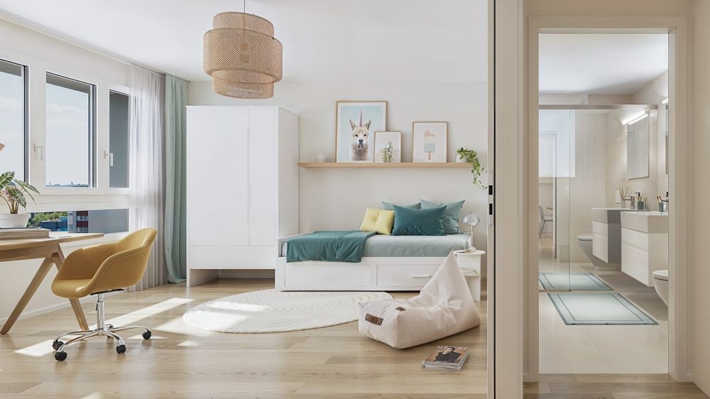 Erstvermietung nach Totalsanierung CIEL14 - Hier wohnst du himmlisch hoch! - Bild 12