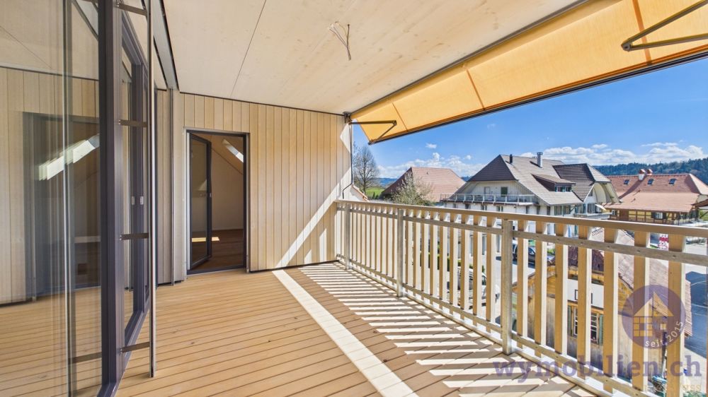 Erstbezug - Wohnen auf höchstem Niveau - 2 Zimmer + Galerie und Büro! - Gedeckter Balkon mit Reduit
