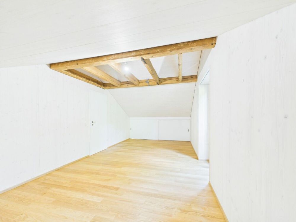 Sehr grosszügige, lichtdurchflutete, frisch renovierte Dachwohnung - Bild 12