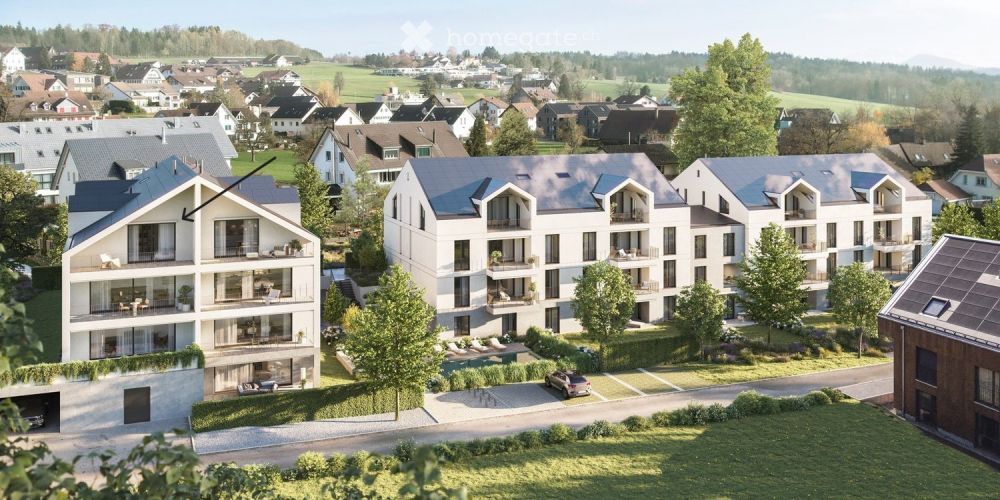 1. Vermietung | 4.5-Zimmer-Dachwohnung mit Panoramaaussicht und exklusivem Ausbaustandard - Bild 1