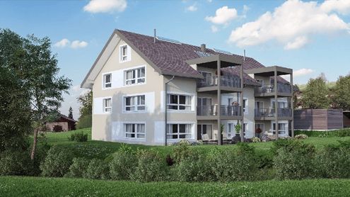Erstvermietung - traumhafte 5.5-Zimmer-Maisonette-Wohnung im Neubau in Hettiswil b. Hindelbank - Bild 1