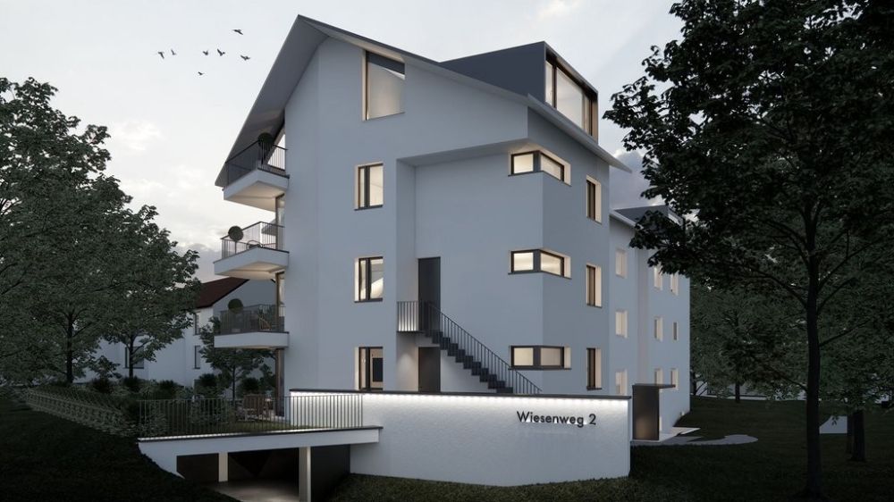 Modern. Neu. Zuhause - Erstbezug im Villigen - Aussenvisualisierung Neubau