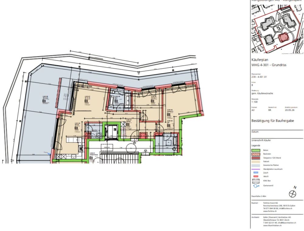 Grosszügige, moderne Neubau-Attika-Wohnung 3,5 Zimmer in Oftringen - Bild 12