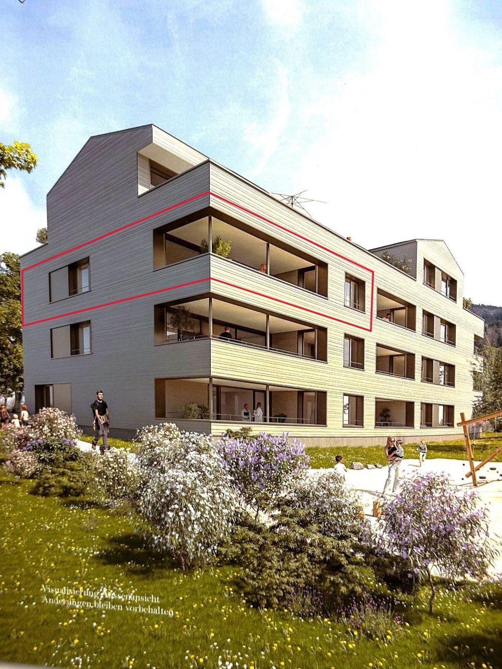 Moderne 5.5-Zimmer Neubauwohnung in Sattel - Image 10