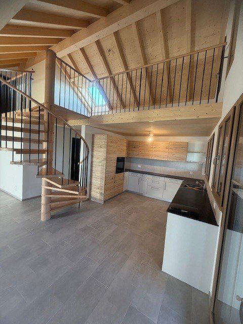 A louer, magnifique logement de 5.5 pièces dans une ferme rénovée - Cuisine