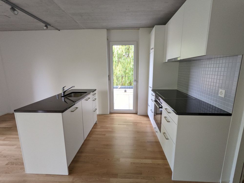 Top moderne 3,5-ZWG mit Waschturm, Terrasse (11m²) an der St. Jakob-Str. 110, Muttenz - Bild 2