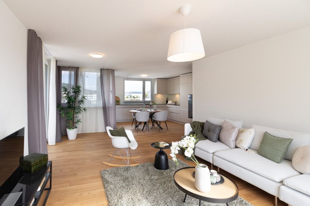 Attraktive 2½-Zimmerneubauwohnung an ruhiger Lage in Bad Zurzach - Bild 3
