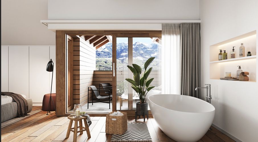 Traumhaftes Wohnen am Sarnersee  Neubau-Duplex mit Seeblick - Maison jumelée 5.5 pièces - image - 1