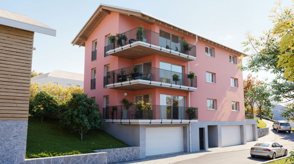 3.5-Zi-Wohnung mit sonnigem Balkon in Churwalden kaufen - Bild 1