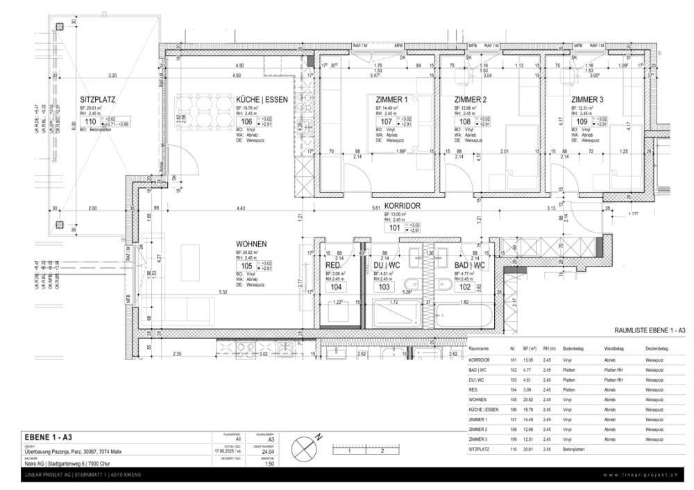Moderne 4.5 Zimmer Terrassenwohnung (Erstwohnsitz) - Bild 4