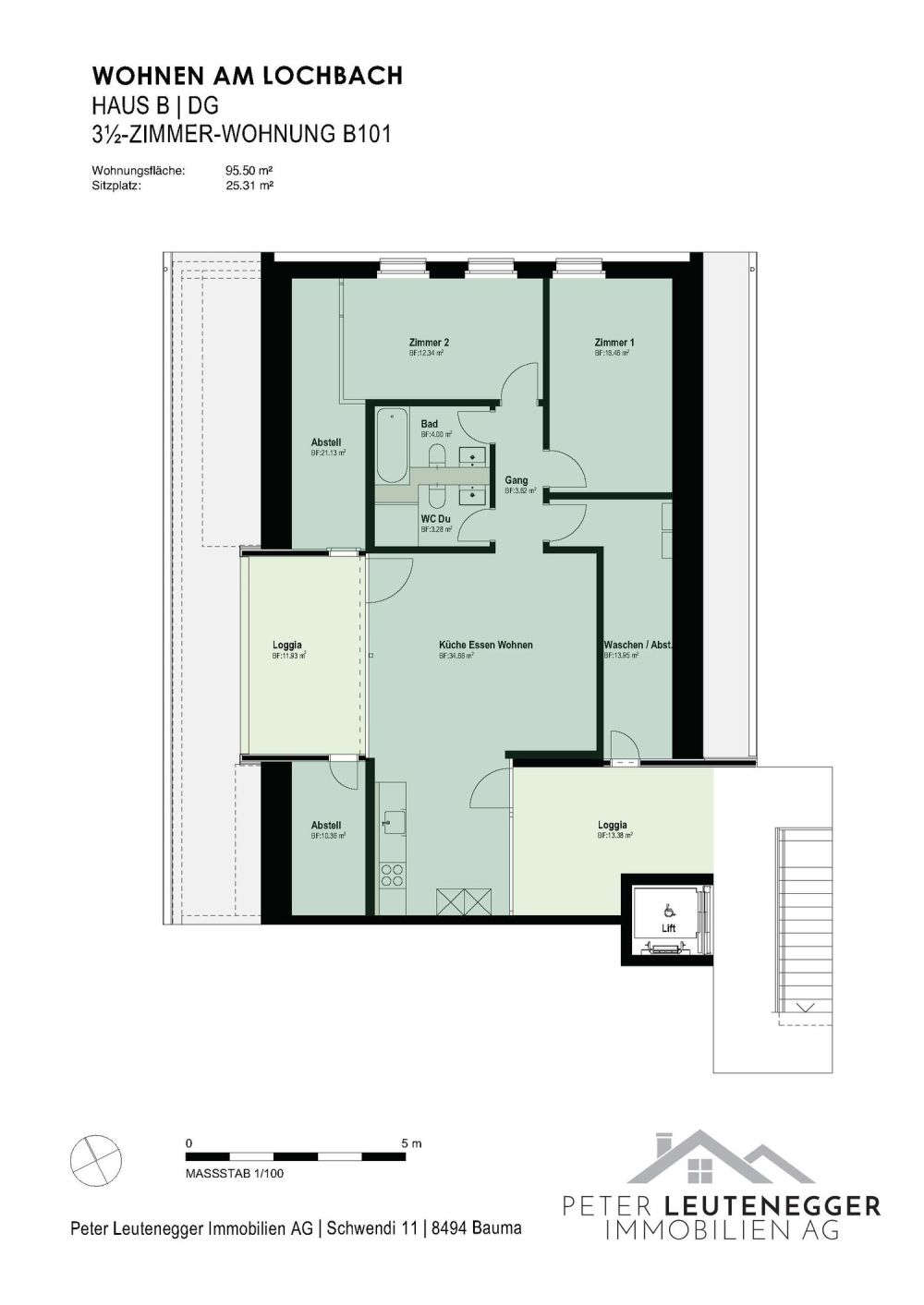 Erstvermietung - Helle 3.5 Zimmer-Neubauwohnungen an ruhiger Lage - Bild 7