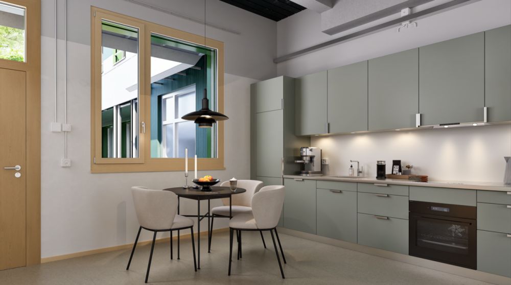 Gemütliche 1.5-Zimmer-Wohnung mit Geschichte - Wohnung W 0 09