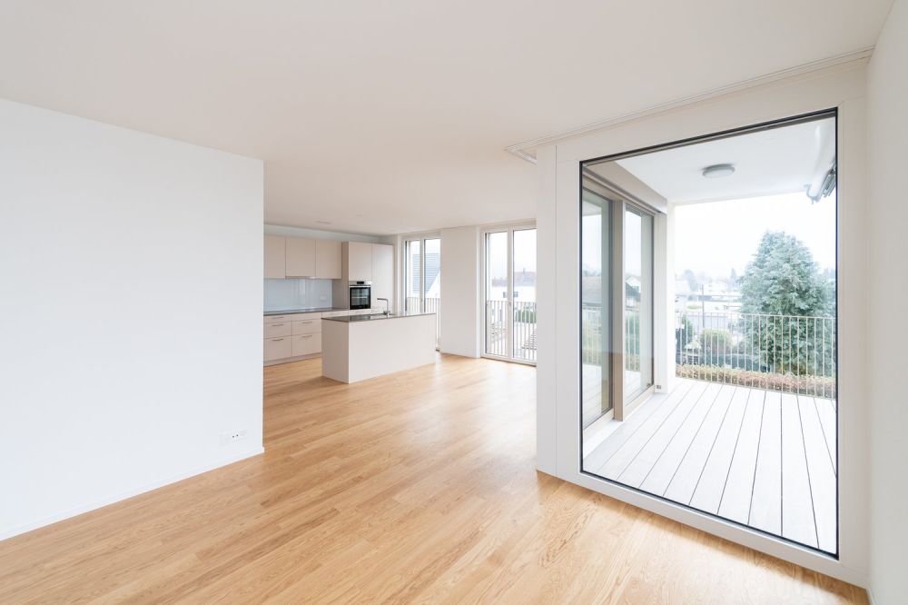 Herrlich ruhige Lage und Sicht ins Grüne - Wohnzimmer