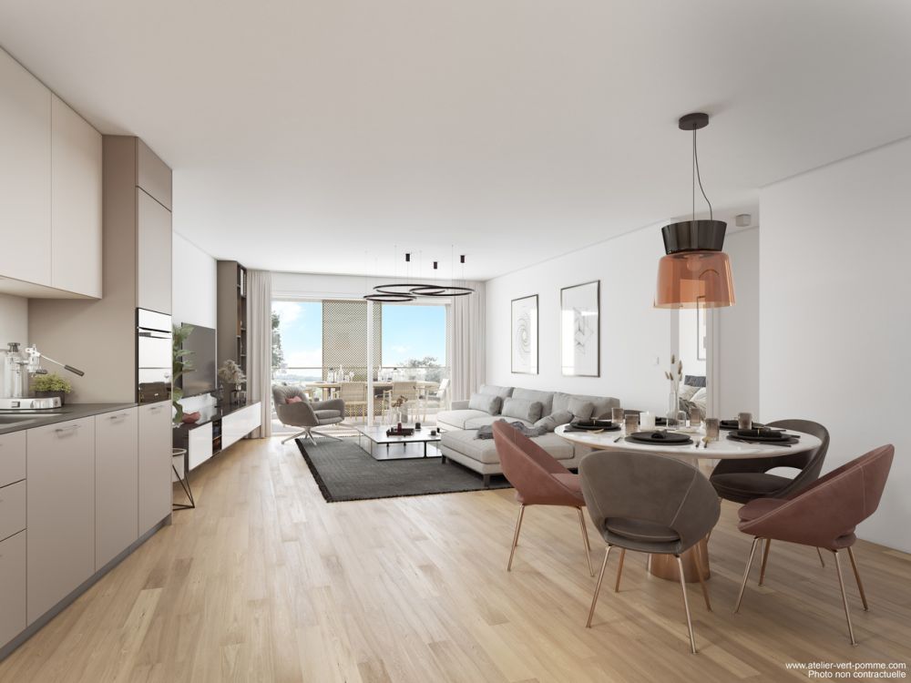 Appartements de 1.5 pièces - Ecoquartier des Echervettes, Romont - Bild 2