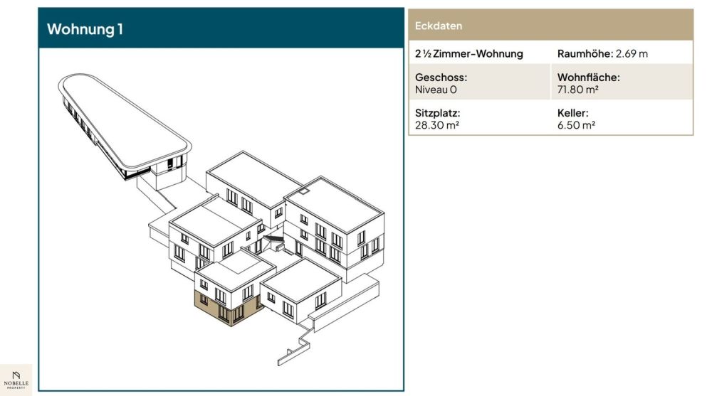 Moderne 2.5-Zimmer-Wohnung in ruhiger Lage in Dachsen - Bild 8