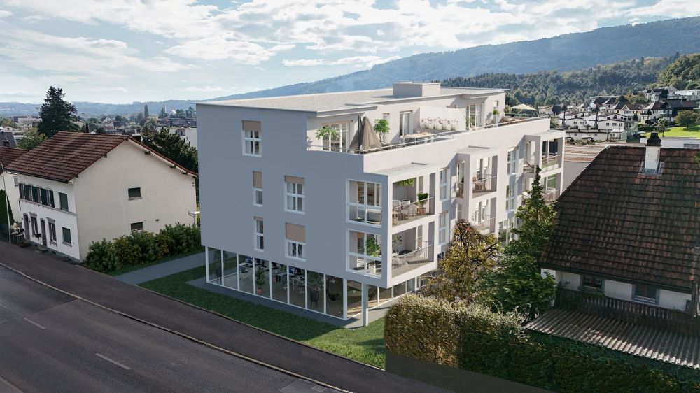 Exklusive 2.5-Zimmer-Attikawohnung mit sonniger Terrasse in Dulliken - Bild 1