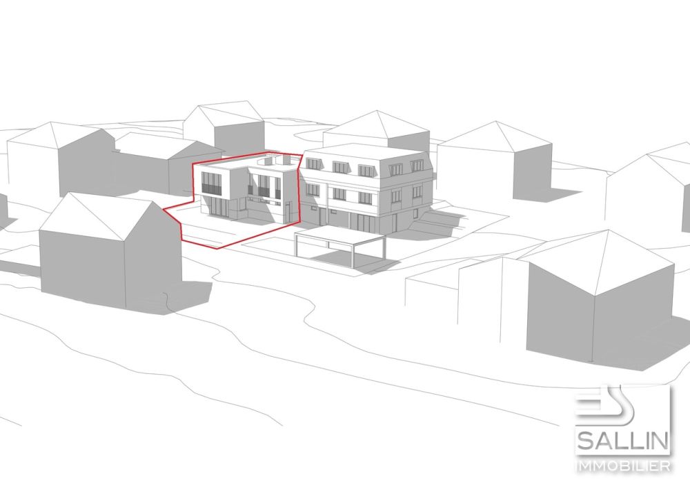 2 appartements neufs de 4½ pièces en duplex avec jardin privatif - Bild 1