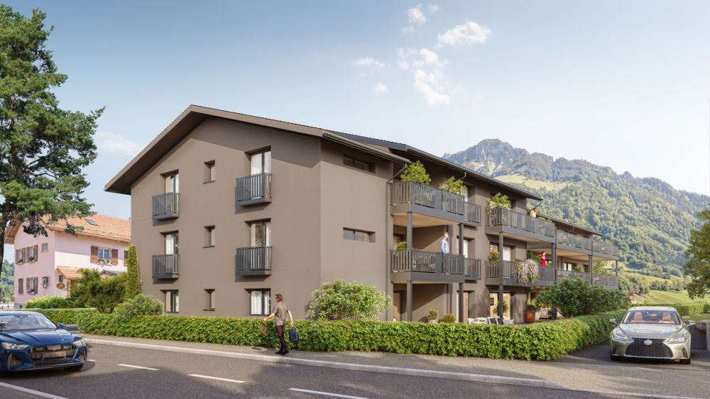 Livraison fin 2027  - Attique  4.5 pièces avec grand balcon - Bild 4
