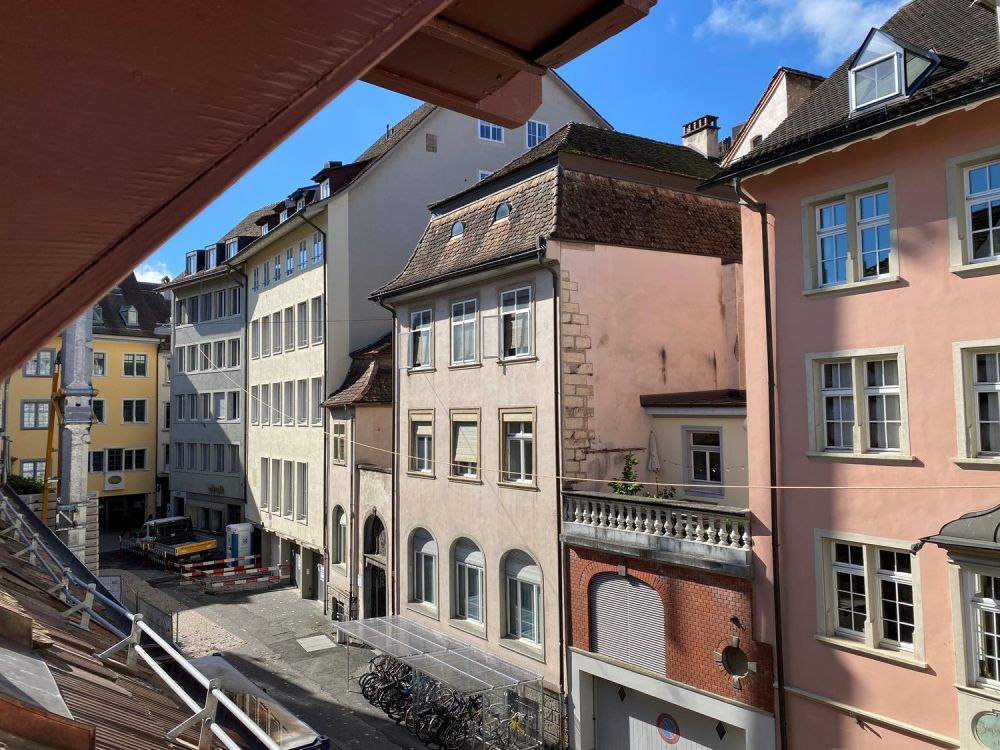 Einzigartige Loftwohnung im Herzen der Altstadt - Krummg 10, 2C, Ausblick Loggia