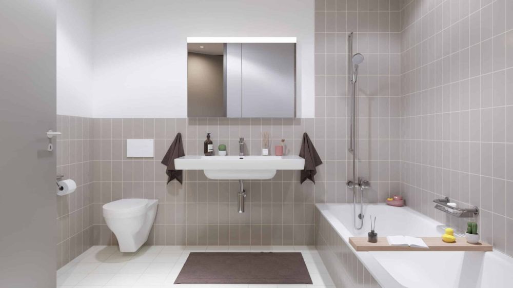 Leben an zentraler Lage, umgeben von einer wundervollen Naturpracht. - Bad