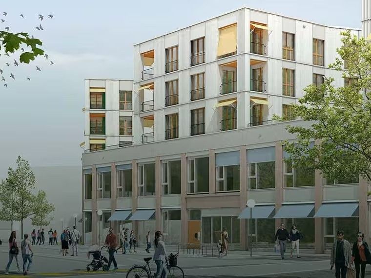 2.5 pièces lumineux avec jardin + loggia  Route de la Gare 93, 1470 Estavayer-le-Lac - Bild 2