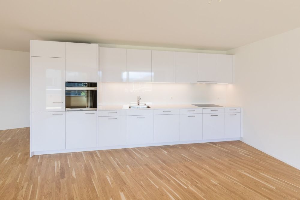 Im naturnahen Fünfeck - Küche