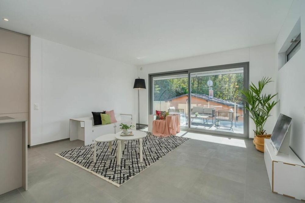 PREGASSONA · ELEGANTE 4½ LOCALI  CON TERRAZZA COPERTA E FINITURE DI PREGIO - Bild 5